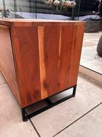 Home24 - Massief houten TV meubel - 220cm breed, Ophalen, Zo goed als nieuw, 200 cm of meer, Minder dan 100 cm