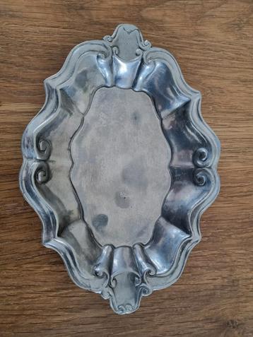 Tinnen schaaltje 21 cm beschikbaar voor biedingen