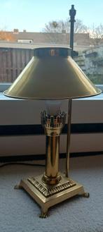 Vintage tafellamp koper/messing The Orient Express, Antiek en Kunst, Ophalen of Verzenden