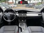 BMW 5-serie Touring 525d|Automaat|Youngtimer|Navigatie|Stoel, Auto's, Gebruikt, Zwart, 2497 cc, Zwart