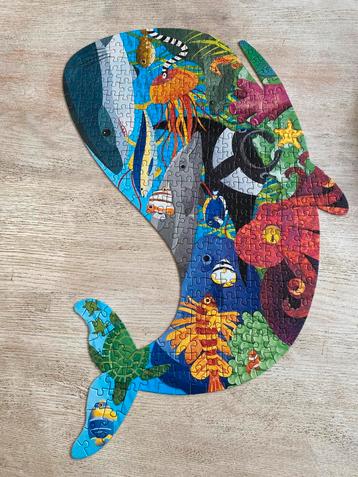 Mudpuppy – Shaped Puzzle “Ocean Life” – 300 stukjes beschikbaar voor biedingen