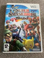 Super Smash Bros. Brawl WII Wii spel + boekjes, Vechten, Ophalen of Verzenden, Zo goed als nieuw, 3 spelers of meer