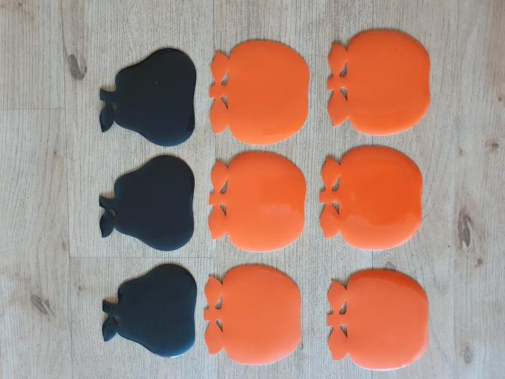 Vintage onderzetters voor glazen, Huis en Inrichting, Woonaccessoires | Onderzetters, Gebruikt, Glas of Kopje, Ophalen of Verzenden