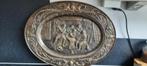 groot oud brons/koperen bord, Ophalen of Verzenden