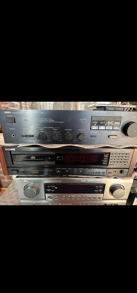 Sony  CDP-338esD,Yamaha  A-420, Audio, Tv en Foto, Cd-spelers, Zo goed als nieuw, Sony, Ophalen of Verzenden