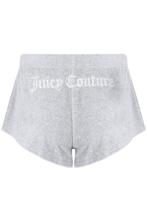 JUICY COUTURE WOMENS SHORTS SILVER MARL RIBBED VELOUR M, Kleding | Dames, Grijs, Maat 38/40 (M), Juicy couture, Zo goed als nieuw