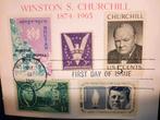 Militaire gedenkkaart Winston S. Churchill., Postzegels en Munten, Ophalen of Verzenden