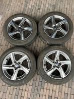 Set Volvo R-Design velgen met zomerbanden – 205/55 R16, Auto-onderdelen, Banden en Velgen, Ophalen, Gebruikt, 16 inch, Banden en Velgen