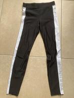 Zwarte sportlegging met witte streep S, Kleding | Dames, Zwart, Domyos, Ophalen of Verzenden, Fitness of Aerobics
