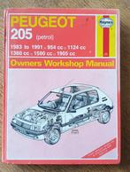 Haynes Manual Peugeot 205 1983-1991, Ophalen of Verzenden