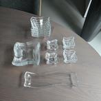 Villeroy and Boch New Wave glazen schalen 15 items, Ophalen, Overige stijlen, Glas, Schaal of Schalen