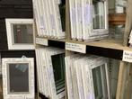 Nieuwe kunststof raamkozijnen met dubbelglas., Ophalen, Gevelraam of Ruit, Minder dan 80 cm, .