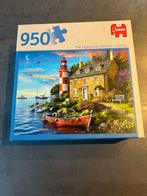 Jumbo puzzel 950 stukjes The lighthouse keeper’s cottage, Ophalen of Verzenden, 500 t/m 1500 stukjes, Zo goed als nieuw