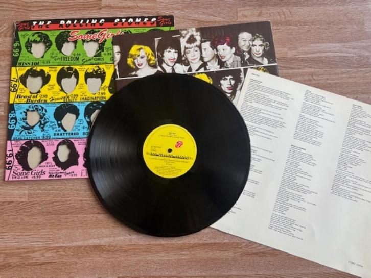 orig. elpee Some girls / Rolling Stones / 1978 / + tekstvel, Cd's en Dvd's, Vinyl | Pop, Gebruikt, 1960 tot 1980, 12 inch, Ophalen of Verzenden