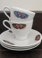 Mitterteich porselein 2x kop en schotel vintage, Huis en Inrichting, Keuken | Servies, Ophalen, Gebruikt, Overige stijlen, Kop(pen) en/of Schotel(s)