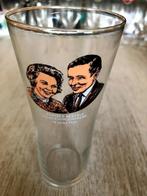 Glas ter gelegenheid van de verloving van Beatrix en Claus, Verzamelen, Koninklijk Huis en Royalty, Ophalen, Gebruikt, Nederland