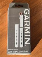 Garmin 20mm Quick Release Bandje - Wit/Rose Goud, Wit, Garmin, Nieuw, Ophalen of Verzenden