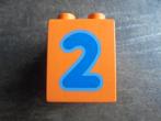 Lego Duplo Brick 2x2x2 (zie foto's) 9, Ophalen of Verzenden, Gebruikt, Losse stenen, Duplo