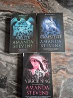 Amanda Stevens - Dodenrijk Serie (3 Boeken), Boeken, Ophalen of Verzenden, Gelezen, Amanda Stevens, Nederland
