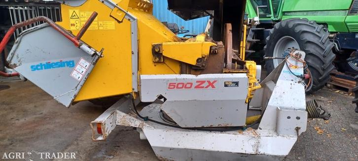 schliesing  500zx  f versnipperaar 540 t,fluistermessen, Zakelijke goederen, Machines en Bouw | Tuin, Park en Bosbouw, Overige typen