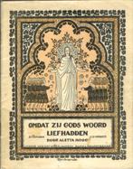 Aletta Hoog - Omdat zij Gods woord lief hadden. 1922., Boeken, Ophalen of Verzenden, Gelezen