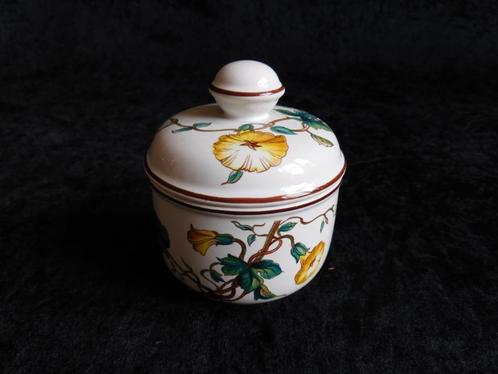 Villeroy & Boch Botanica suikerpot, hg 10,3 cm, dsn 9 cm, ja, Huis en Inrichting, Keuken | Servies, Gebruikt, Overige typen, Overige stijlen