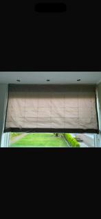 Vouwgordijnen (2x taupe kleur) 256 breed 190 hoog, Ophalen, Gebruikt, Overige kleuren, 200 cm of meer