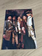 Pirates of the Caribbean poster Barbossa Jack Will enz, Rechthoekig Staand, A4 of kleiner, Ophalen of Verzenden, Zo goed als nieuw