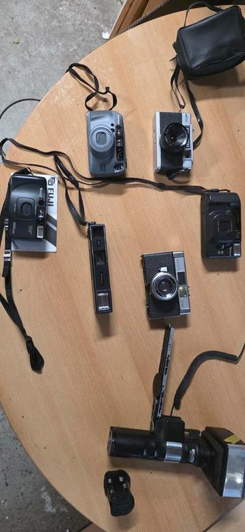 Analoge Camera Collectie met Flitser beschikbaar voor biedingen