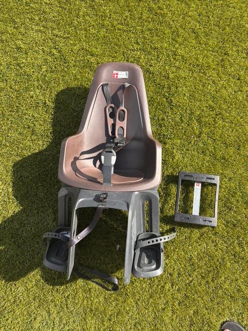 Bobike ONE Maxi ECO, Fietsen en Brommers, Fietsaccessoires | Fietsstoeltjes, Gebruikt, Achterzitje, 9 t/m 18 kg, Voetsteuntjes