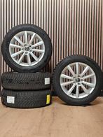 Nette 16" Orig Volkswagen Polo Velgen+Winterbanden 5x100, Auto-onderdelen, Banden en Velgen, Gebruikt, 16 inch, Banden en Velgen
