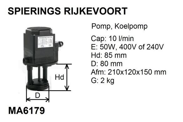 Pomp koelpomp  draaibank zaagmachine freesbank vloeistofpomp, Doe-het-zelf en Verbouw, Gereedschap | Machine-onderdelen en Toebehoren