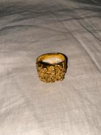 Gouden Piet Piet Ring, Sieraden, Tassen en Uiterlijk, Ophalen, Gebruikt, 19 tot 20, Dame of Heer