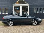 Saab 9-3 Cabrio 2.0t S Ecc/Audio/Navi/Leer/Youngtimer!, Auto's, Zwart, 4 cilinders, 4 stoelen, Bedrijf