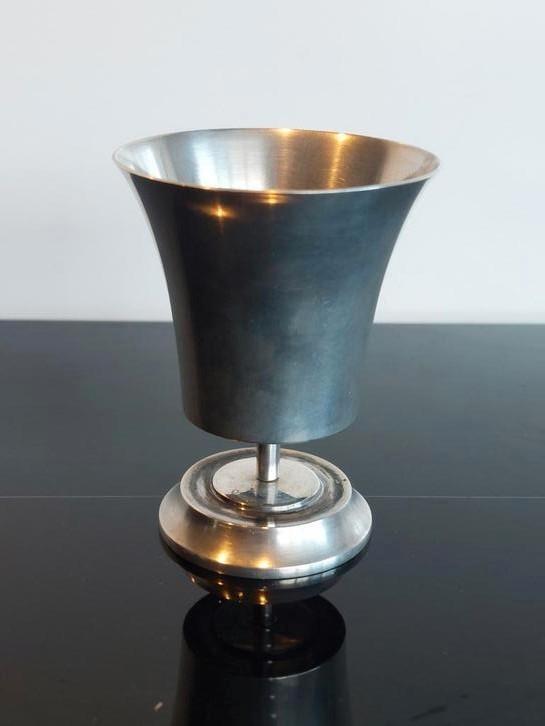 Sterling zilveren beker van Michaud u.s.a, Antiek en Kunst, Antiek | Goud en Zilver, Ophalen of Verzenden