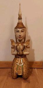 Thaise tempelwachter - Houten beeld 65cm, Ophalen