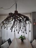 unieke grote hanglamp, Ophalen, Gebruikt, Hout, 75 cm of meer