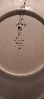 Delfts Blauw Wandbord met Landschap, Ophalen of Verzenden