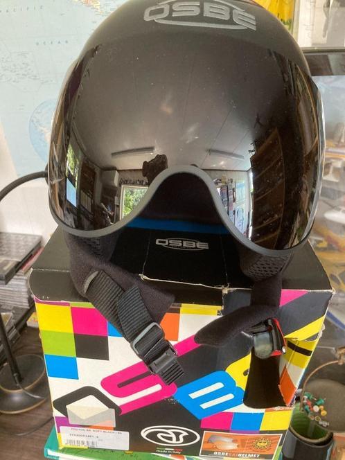 T.K  Osbe Proton SR Soft black 60  Skihelm  Ski Helm, Sport en Fitness, Skiën en Langlaufen, Zo goed als nieuw, Overige typen