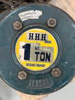 Kettingtakel met demontabele portaal, Ophalen, Gebruikt, Handmatig