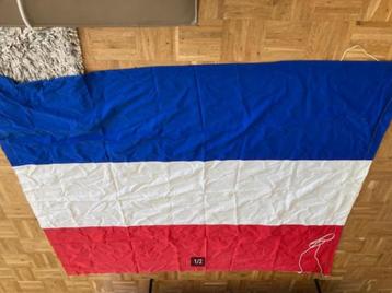 Katoenen Nederlandse vlag - vintage beschikbaar voor biedingen