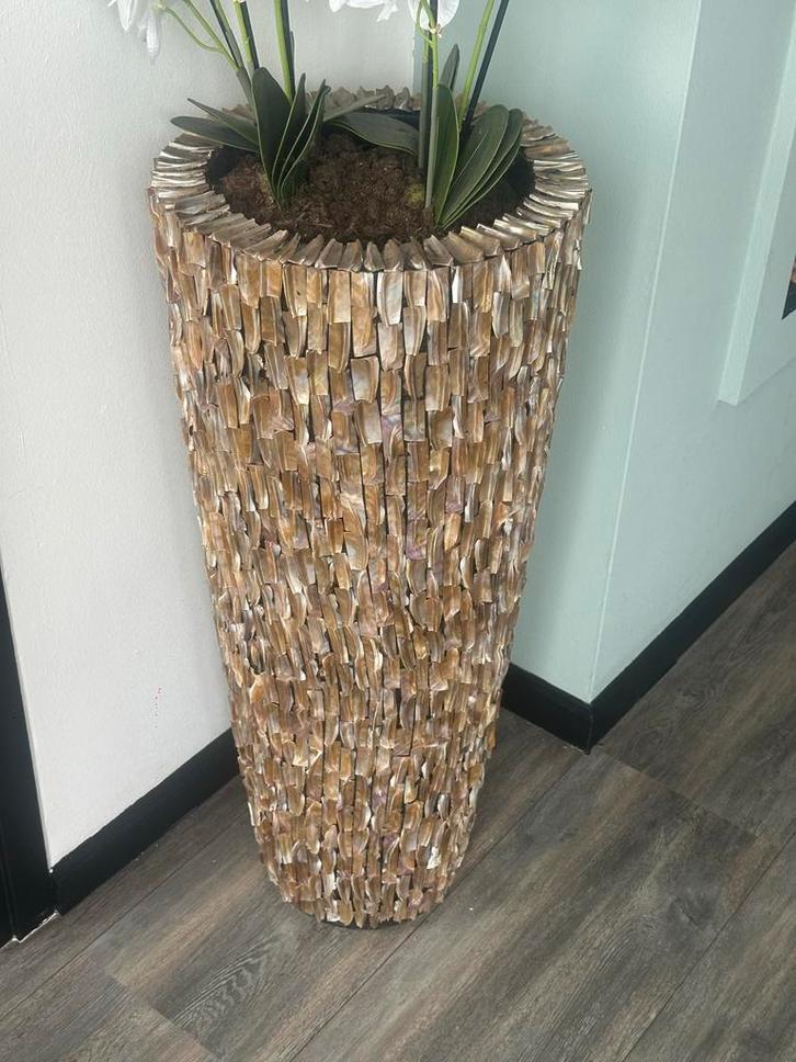 Erik Kuster Vaas - 92cm Hoog, Tuin en Terras, Bloempotten, Zo goed als nieuw, Overige materialen, Binnen, 70 cm of meer, 25 tot 40 cm