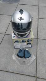 B-Square Integraalhelm - Zilver - Maat M, Motoren, M, Heren, Integraalhelm, Tweedehands