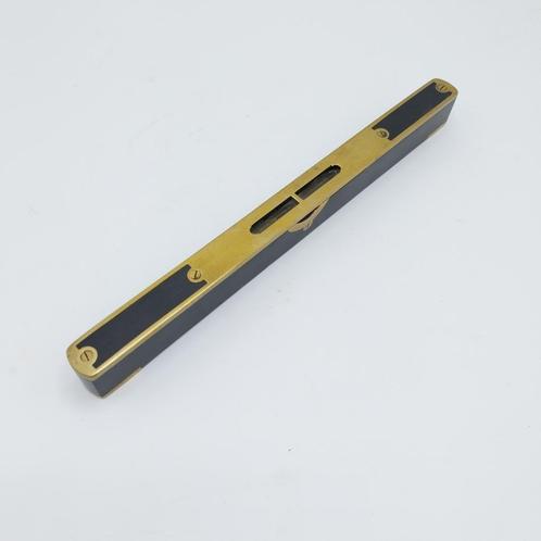 Ebbenhouten Waterpas (54337-61), Antiek en Kunst, Antiek | Gereedschap en Instrumenten, Ophalen of Verzenden