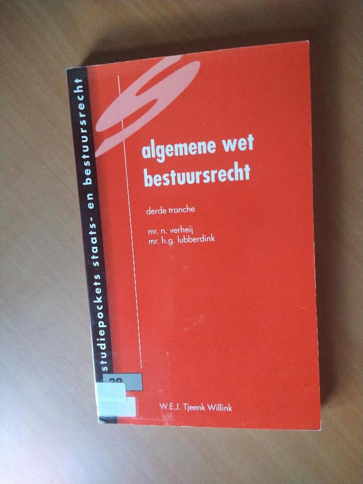 Algemene wet bestuursrecht. Derde tranche. Verhey, Mr. N., Boeken, Wetenschap, Zo goed als nieuw, Sociale wetenschap, Ophalen of Verzenden