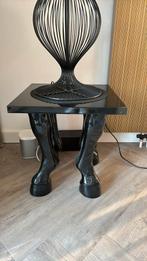 2 x designtafel met paardepoten Maddnes, Minder dan 55 cm, Design, Vierkant, Zo goed als nieuw