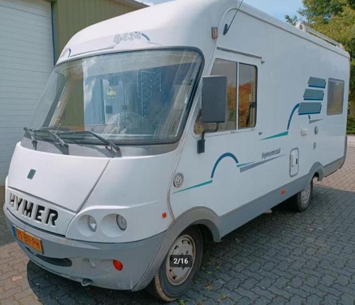 Hymer B534 BJ 1998, Caravans en Kamperen, Campers, Particulier, tot en met 4, Integraal, Hymer, Fiat, Diesel, Handgeschakeld, 5 tot 6 meter