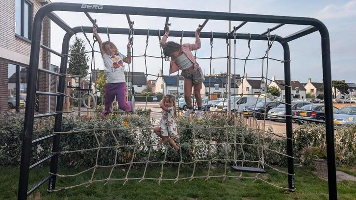 Berg Playbase accessoire klimnet Large, Kinderen en Baby's, Speelgoed | Buiten | Speeltoestellen, Gebruikt, Klimnet, Ophalen