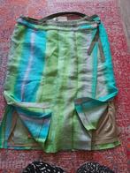 Linnen verticale strepen maxi rok Pandora maat 50 52, Verzenden, Maat 46/48 (XL) of groter, Zo goed als nieuw, Onder de knie