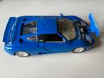 Modelauto Bugatti Blauw, Hobby en Vrije tijd, Modelauto's | 1:18, Ophalen, Zo goed als nieuw
